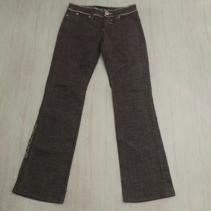 Eckored Stonewashed Black Juniors Jean - Size 5